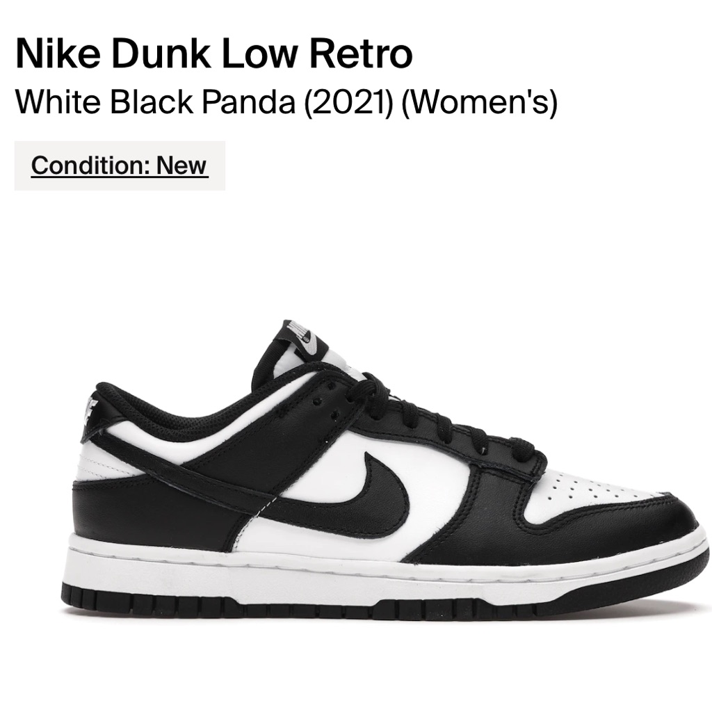 Nike Dunks Pandas